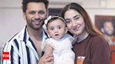 Rahul Vaidya and Disha Parmar share adorable moments as their daughter turns 9-months old; see pics - Times of India