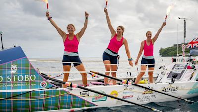 Brit women break men's record for World’s Toughest Row... despite capsizing