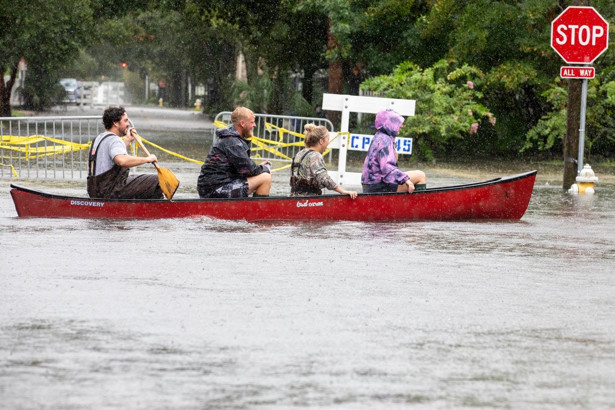 Tropical Storm Debby: South Carolina hit with over a foot of rain as Florida contends with deadly hazards