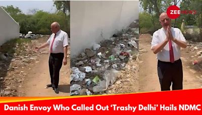 So Proud Of NDMC...: Danish Envoy Hours After Calling Out Trash-Ridden New Delhi Lane In Viral Video