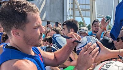 ¡Locura por Dupont! 10.000 personas presentes en el entrenamiento de Francia 7's