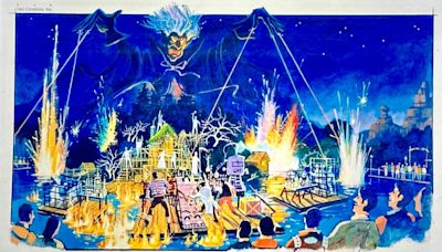 See the Disneyland nighttime spectacular that almost happened in 1987