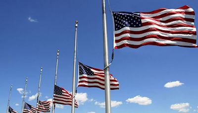 Governor orders flags to be lowered for Memorial Day