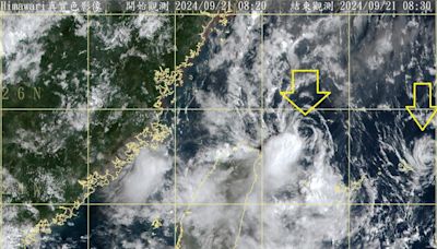 熱帶低壓壟罩「有兩個旋轉中心」 鄭明典示警：恐有意外強對流