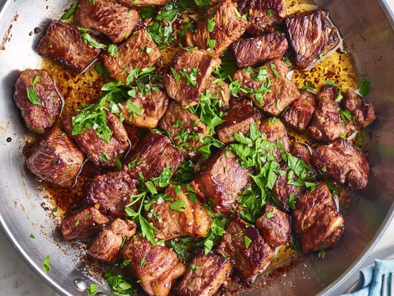 Garlic Butter Steak Bites Are the Best Thing to Ever Happen to Beef