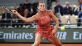 Aryna Sabalenka tiene un comienzo tranquilo en Roland Garros