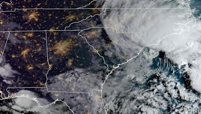 Possible Tropical Storm Helene nears landfall in the Carolinas