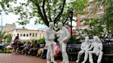 Stonewall riots history comes to life in a NYC park with help from ‘talking’ statues and Tony-winning star J. Harrison Ghee
