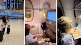 Mom shares what it was like taking her toddler on a 22-hour flight