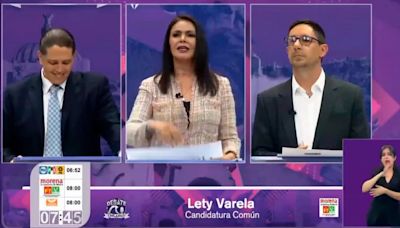 Pelea por Benito Juárez: así fue el pleito entre Luis Mendoza y Lety Varela en el debate por la alcaldía