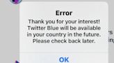 Tras desastroso lanzamiento, la gente ya no puede susribirse a Twitter Blue
