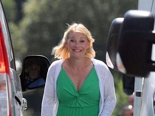 Gavin & Stacey’s Joanna Page spotted filming at Barry Island ahead of Christmas special