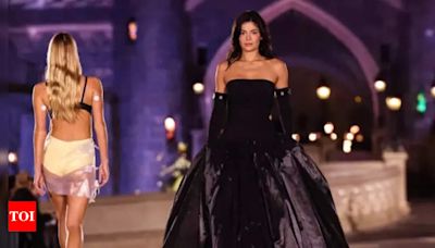 Kylie Jenner makes a rare runway appearance at Disneyland Paris Coperni show | English Movie News - Times of India