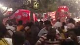 Horror moment elephants go on rampage & stampede injuring 13 people