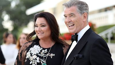 Pierce Brosnan's wife Keely Shaye dotes on sons Dylan and Paris in radiant throwback photos