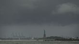 'She's electric': Watch lightning strike the Statue of Liberty, emerge from her torch