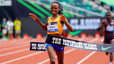 Kenya's Chebet sets 10,000-meter world record