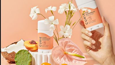 Smell farmers market fresh with this limited edition peach deodorant