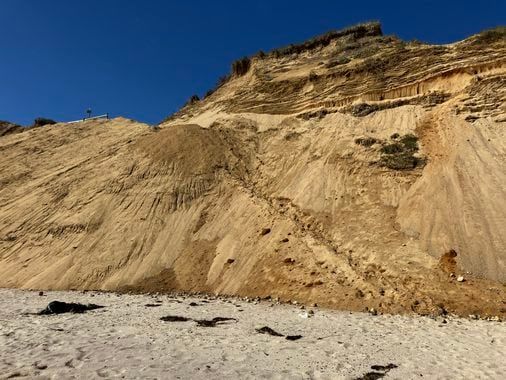 Popular Cape Cod beach remains closed due to concerns over eroding bluffs - The Boston Globe