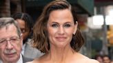 Jennifer Garner Makes a Rare Red-Carpet Appearance in a Strapless Sparkle Dress