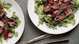 Skirt steak brings rich, beefy flavor to this economical tagliata-inspired salad