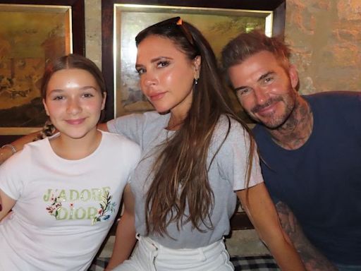 David y Victoria Beckham celebran lo mucho que ha crecido su hija Harper en su 13º cumpleaños