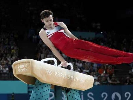 U.S. Olympic pommel horse hero Stephen Nedoroscik takes bronze in the individual event