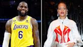 LeBron James Rubs Pregnant Rihanna's Baby Bump at Louis Vuitton Show — See the Sweet Moment!