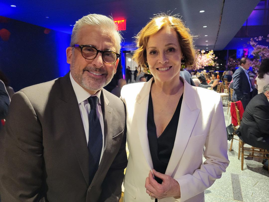 Sigourney Weaver Meets Steve Carell in A "Vanya"-Palooza at Star Studded Night for Lincoln Center - Showbiz411