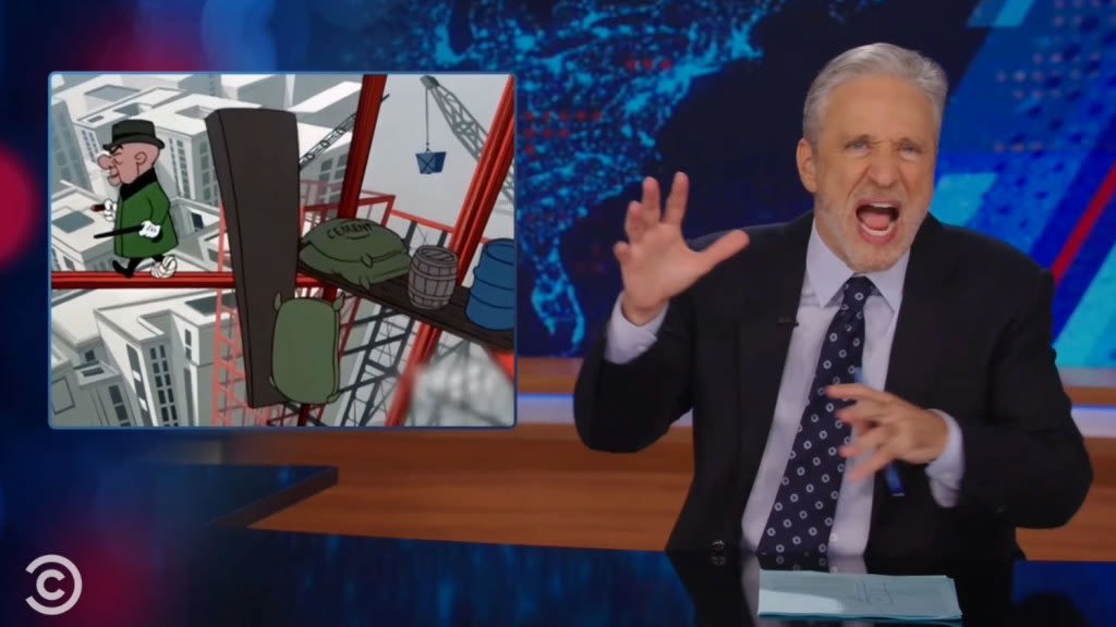 ‘The Daily Show’: Jon Stewart Says Donald Trump “Is Like A Corruption Mr. Magoo” & Wants To Know Why...