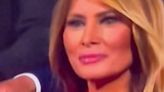 Melania accompanies Donald Trump to Republican Convention but can't hide true thoughts
