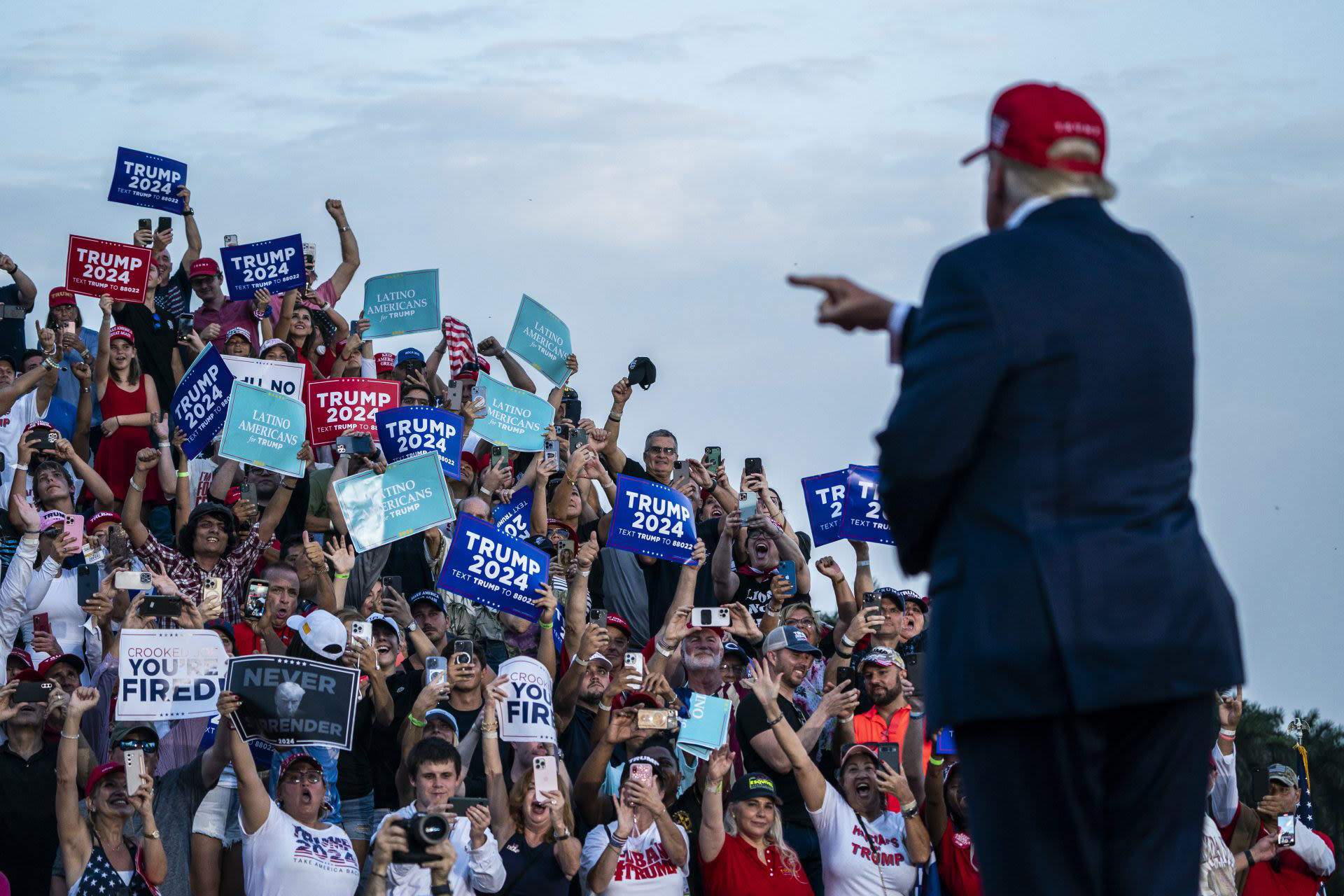 Trump’s latest campaign rally was filled with lots of crazy statements