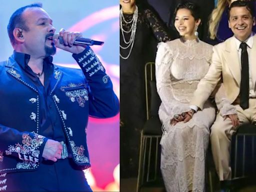 ¿No le gustó? Así reaccionó Christian Nodal a la canción que le dedicó Pepe Aguilar