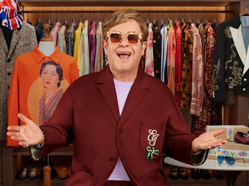 Elton John Partners With eBay to Auction His Legendary Wardrobe in Support of Elton John AIDS Foundation