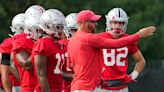 Ohio State football offensive coordinator Brian Hartline remains hospitalized after crash