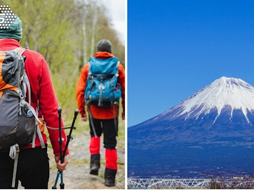 富士山天氣善變 山下晴朗.山頂濃霧.已三死