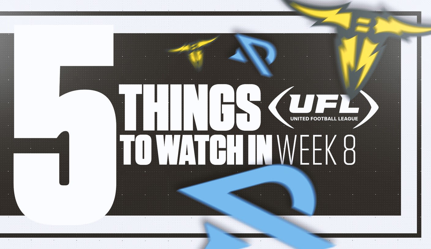 UFL 2024: Five things to watch for in Week 8