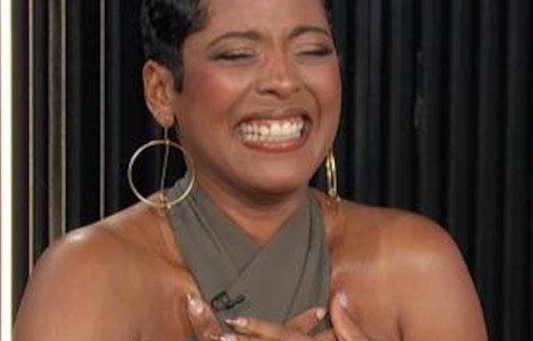 Watch Tamron Hall Find Out She's Been Nominated for a Daytime Emmy! (Exclusive) - E! Online