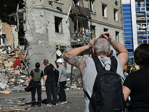 Three killed, dozens hurt as Russia hits war-torn Ukraine city
