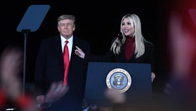 Trump Tests Out Wild Ivanka Claims on Moms for Liberty Crowd