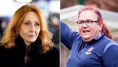 JK Rowling leads criticism after transgender woman managing women's soccer club is celebrated