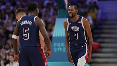 KD shows out in return: Takeaways from Team USA's Olympic win over Serbia