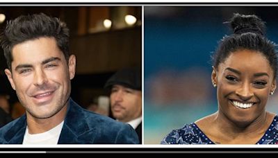 El video viral entre Zac Efron y Simone Biles que resurge durante Juegos Olímpicos de Paris 2024