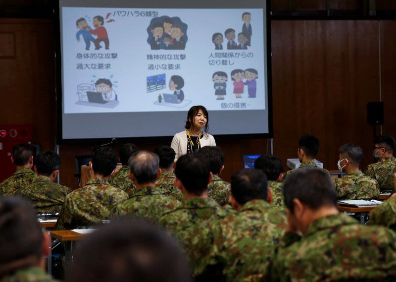 Exclusive-Japan's military needs more women. But it's still failing on harassment