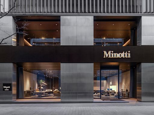 Minotti Opens Fourth Japan Store in Kobe