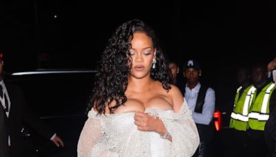 Rihanna Claims Her NYFW Crown with Two Different transparent Alaïa Looks