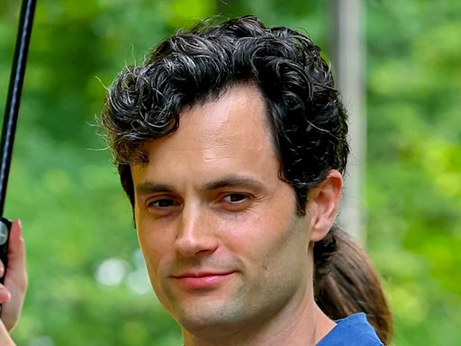 Penn Badgley and Madeline Brewer film final You season in Central Park