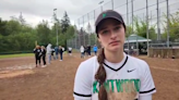 Kentwood’s Juliana Ursino discusses loss to Skyview in 4A district title game