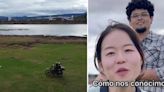 “Amor real”: japonesa y mexicano reviven su historia de amor tras acudir al lugar donde tuvieron su primera cita