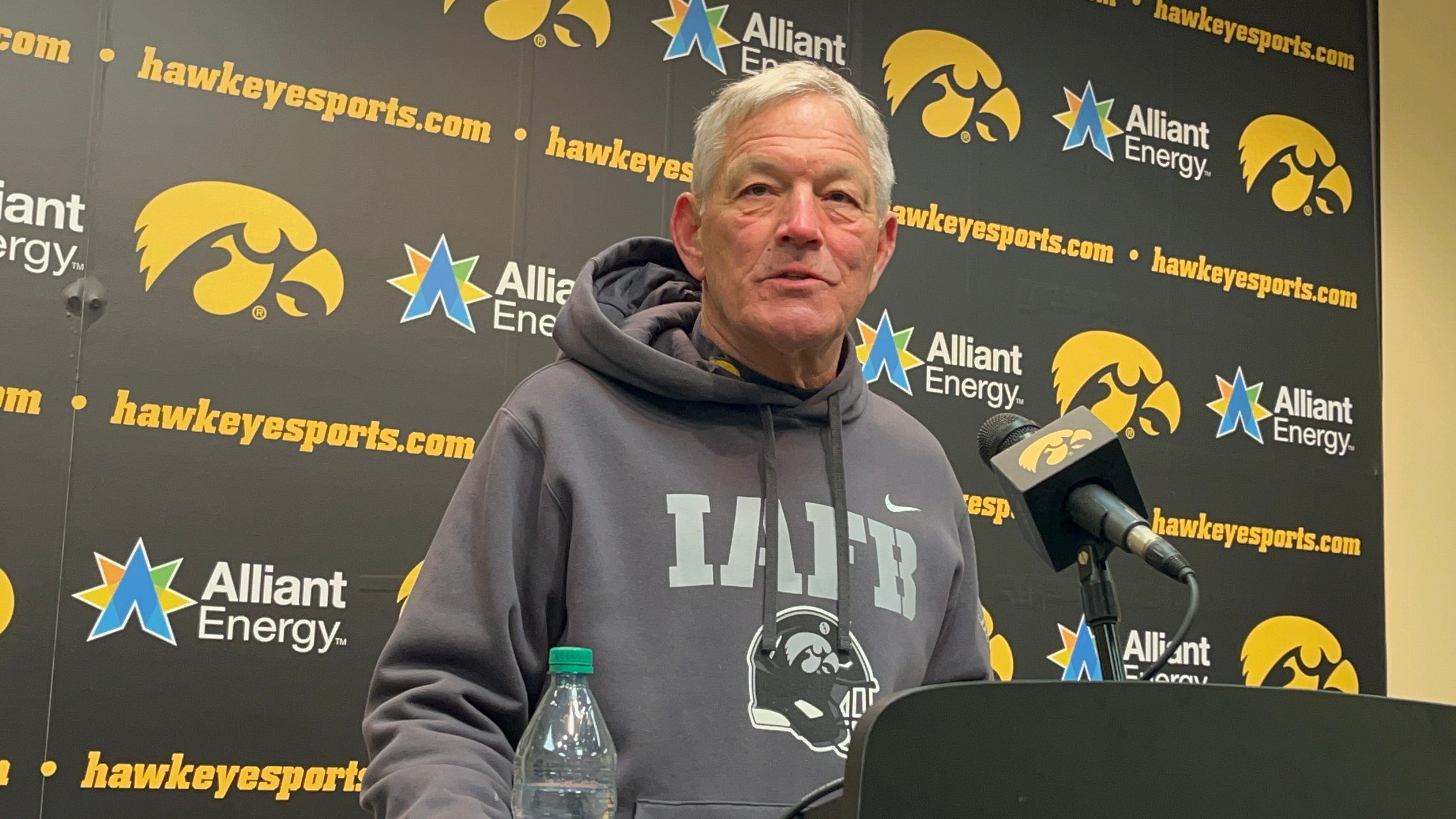 17 minutes with Iowa's Kirk Ferentz following open spring practice